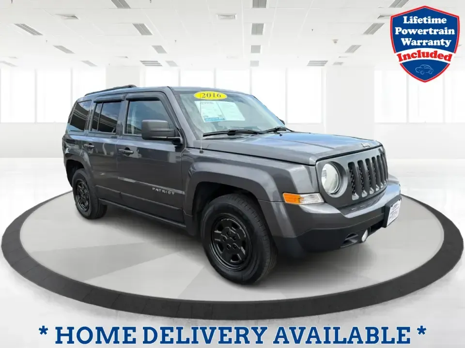 2016 Jeep Patriot Sport (1C4NJPBAXGD) with an 2.0L L4 DOHC 16V engine, Automatic transmission, located at 1230 East Main St, Xenia, OH, 45385, (937) 908-9800, 39.688026, -83.910172 - **Explore New Adventures with the 2016 Jeep Patriot Sport SUV at Advantage Car and Credit in Fairborn, OH!**<br /> <br /> Are you ready to elevate your lifestyle with a vehicle that complements your adventurous spirit? Whether you're navigating the bustling streets of Fairborn or hitting the trails - Photo#0
